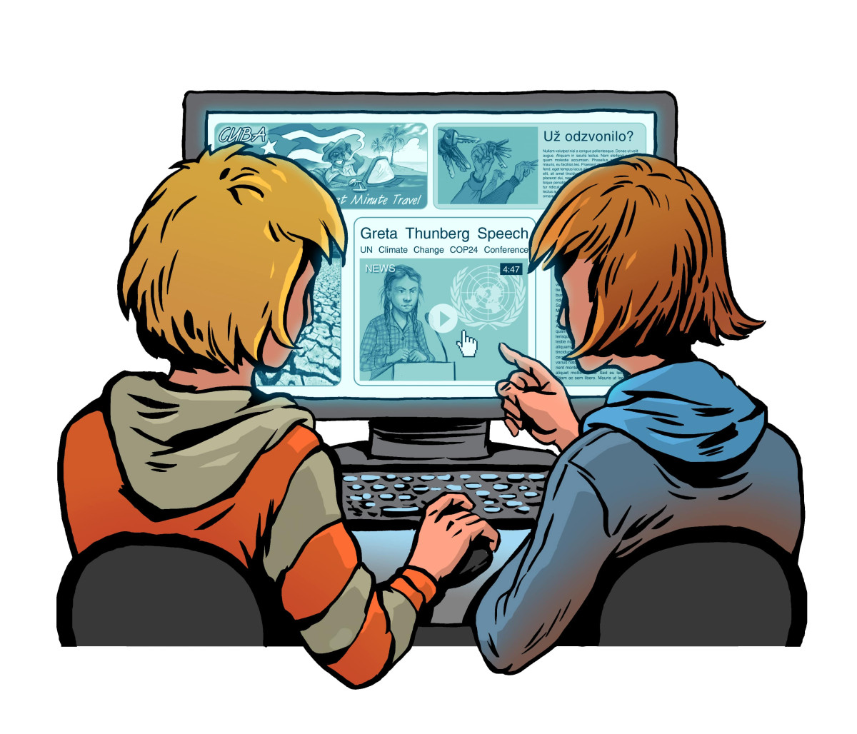 Vyhlašujeme komiksovou soutěž Bohouš a Dáša mění svět. Letos na téma Náš svět, naše svoboda, naše odpovědnost.