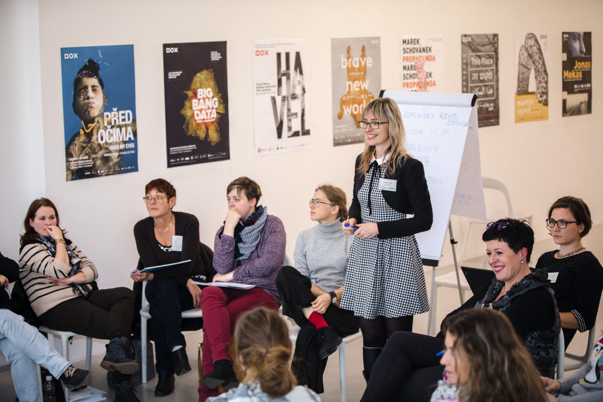 Workshop na téma Práce s emocemi, který proběhl na konferenci S asistenty k lepší škole.