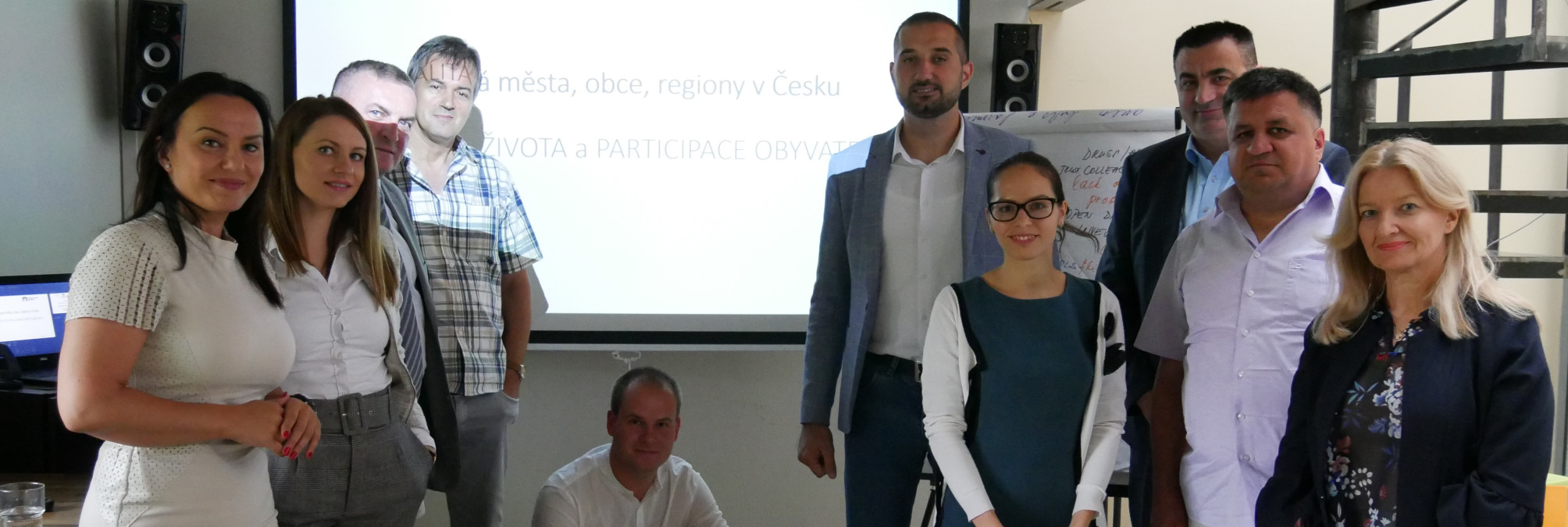 Starostové z České republiky sdílejí své znalosti s kolegy z Bosny a Hercegoviny