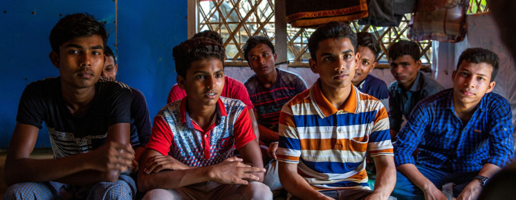 Člověk v tísni podpořil tisíce uprchlíků v Bangladéši, pomohl jim lépe ochránit jejich domovy a zlepšit zdraví a bezpečnost v táborech  