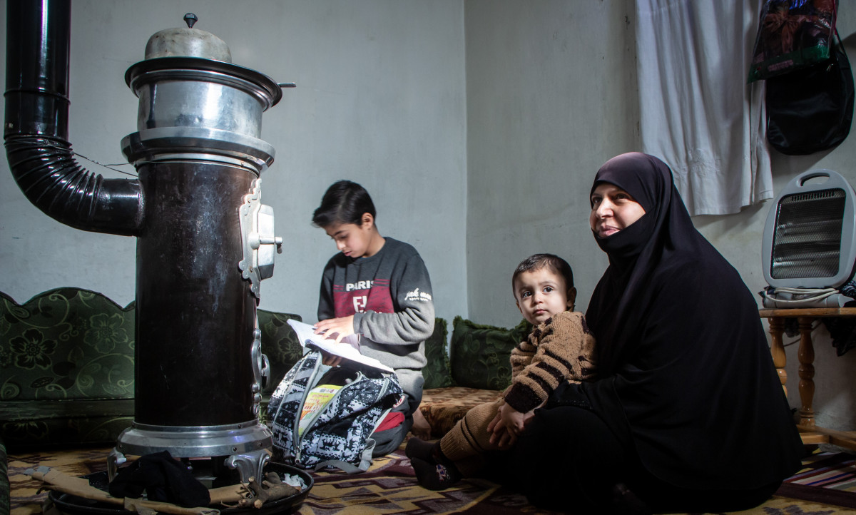 Jak vypadá život v zimní Sýrii?