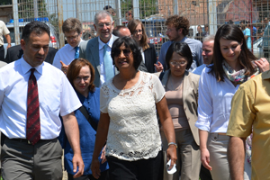 Komisařka OSN pro lidská práva navštívila náš partnerský projekt v Kosovu