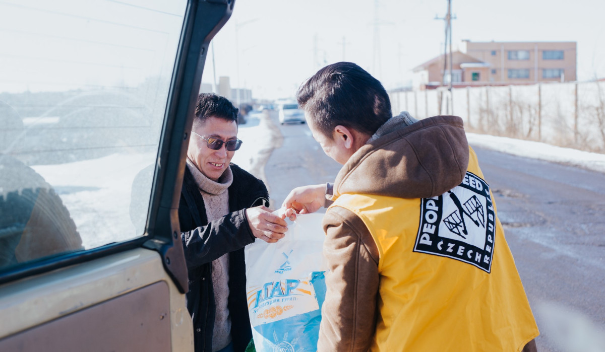 Podpora zranitelných rodin v Mongolsku, které se ocitly v izolaci po vypuknutí nákazy koronavirem