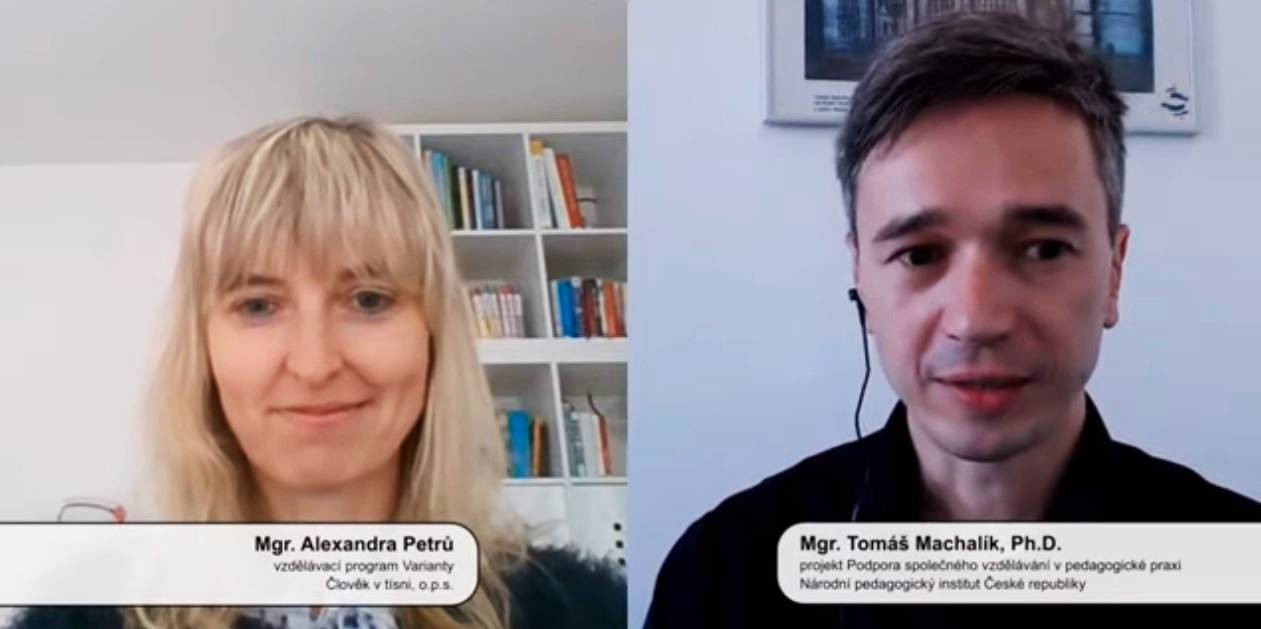 Webinář s Alexandrou Petrů o roli asistentů pedagoga během nouzového stavu