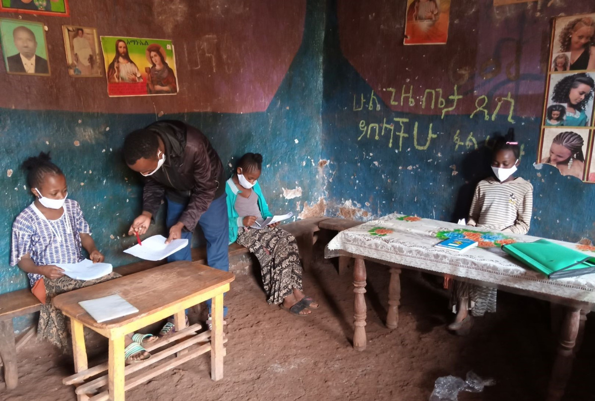 Pomáháme dívkám v Etiopii se vzděláváním i během pandemie COVID-19