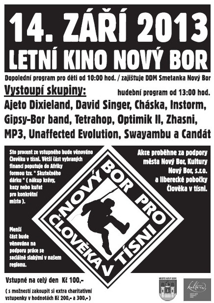 Koncert pro Tíseň v Novém Boru