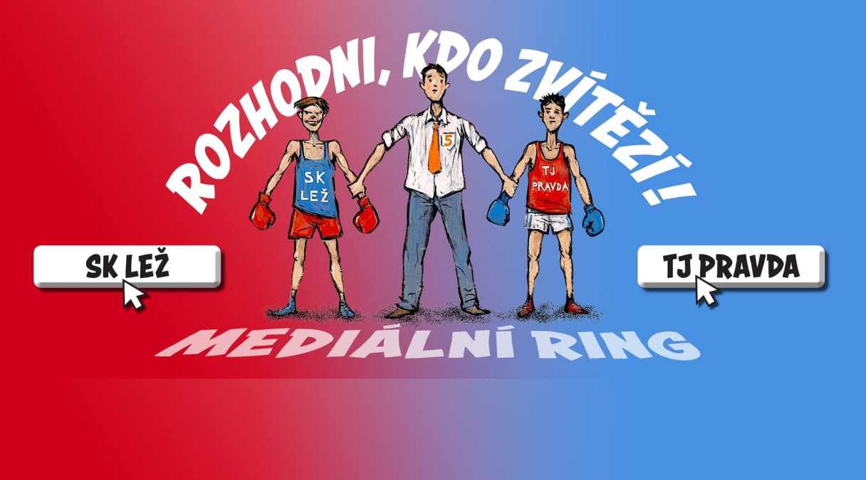 Startují Týdny mediálního vzdělávání, je tady souboj pravdy se lží v mediálním ringu. Kdo zvítězí?