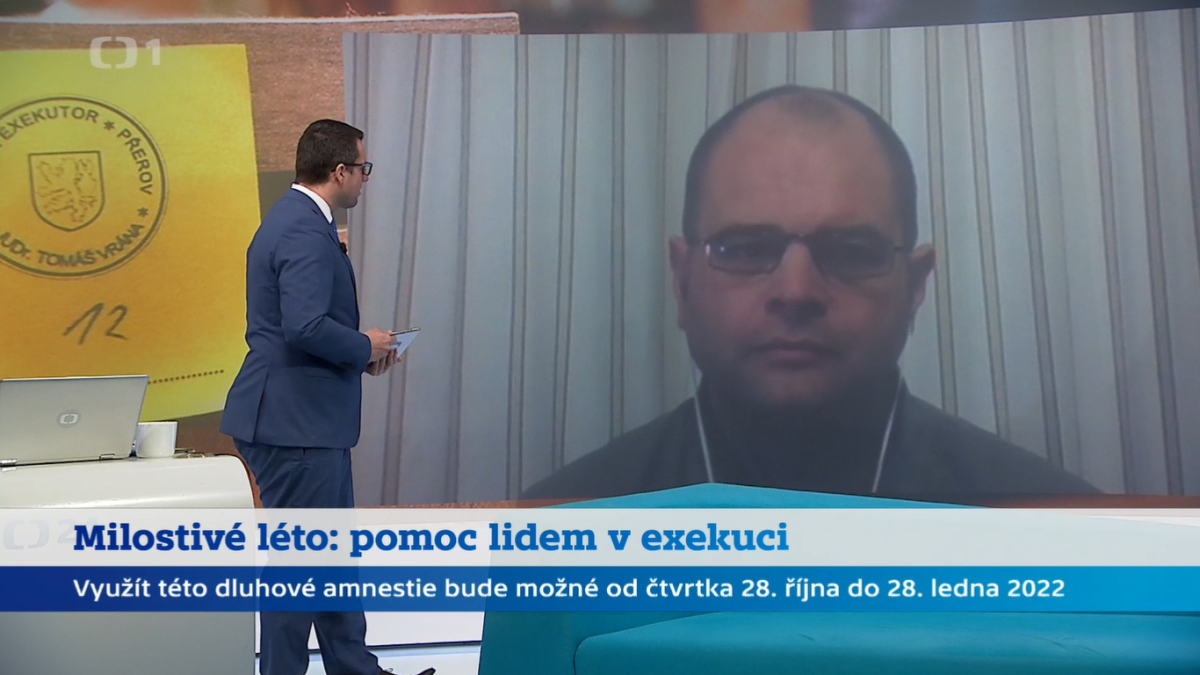 ČT: Čekali jsme, že exekutoři budou milostivé léto komplikovat, ale ne, že tak moc. V případě pochybností se na nás obraťte, vyzývá Hůle dlužníky