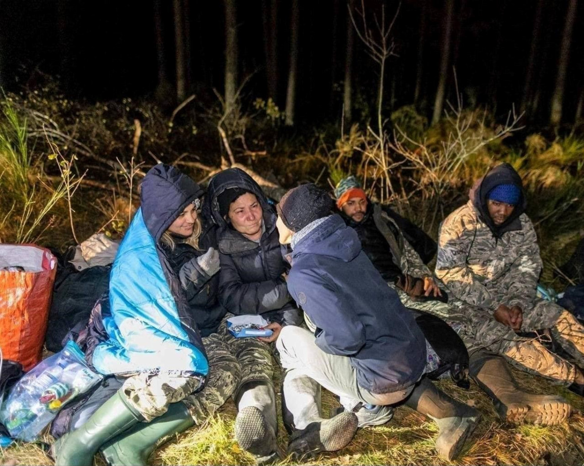 Uprchlíci na polsko - běloruské hranici