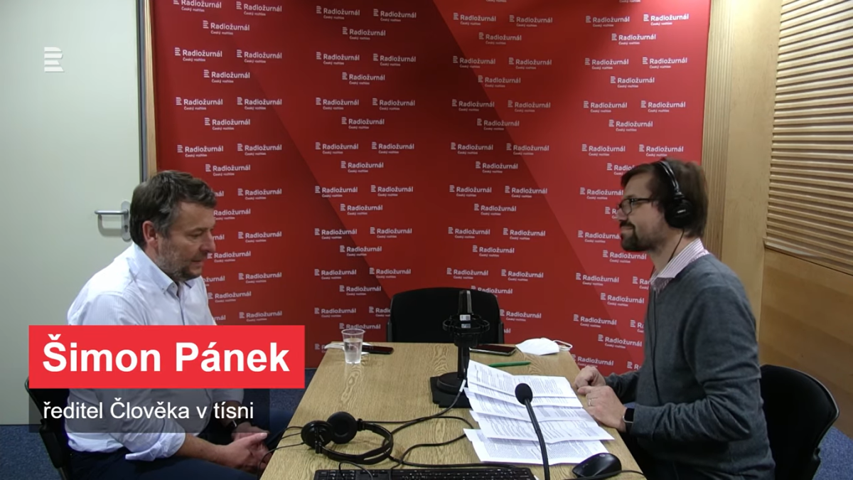 ČRo: „Je spoustu věcí, které dnes nefungují dobře. Snažím se je spolu s Člověkem v tísni alespoň částečně napravovat,“ uvedl Pánek k výročí 17. listopadu