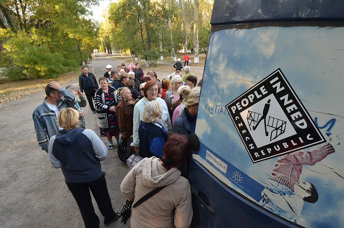 Člověk v tísni je připraven pomoci na Ukrajině 