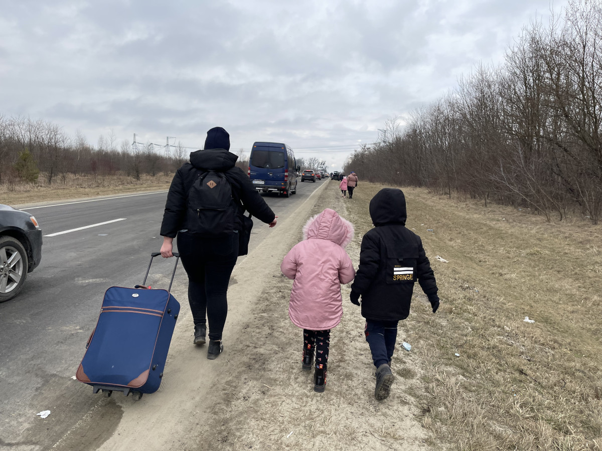 Pomáháme Ukrajincům v Česku zajistit praktické věci. V myšlenkách zůstávají s rodinami, které museli opustit