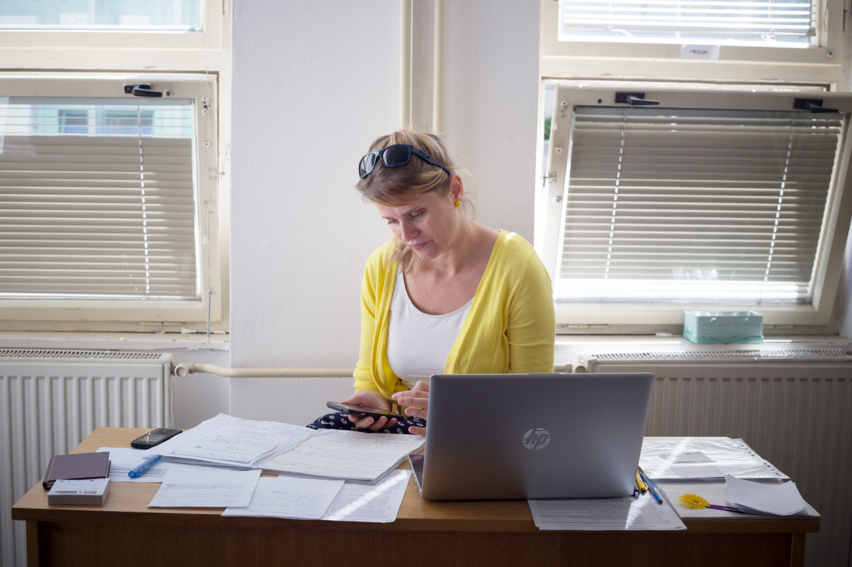 Největší výzvou je hledat zaměstnání ukrajinským odborníkům na míru, říká pracovnice informačního centra pomoci lidem z Ukrajiny