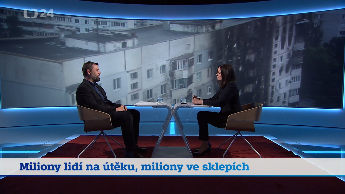 Pocity zmaru se střídají s pocity zadostiučinění, říká o pomoci na Ukrajině Petr Drbohlav