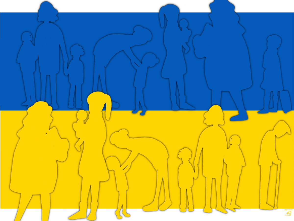 Pražský tým SOS Ukrajina: i půl roku po začátku války stále pomáhá válečným uprchlíkům z Ukrajiny