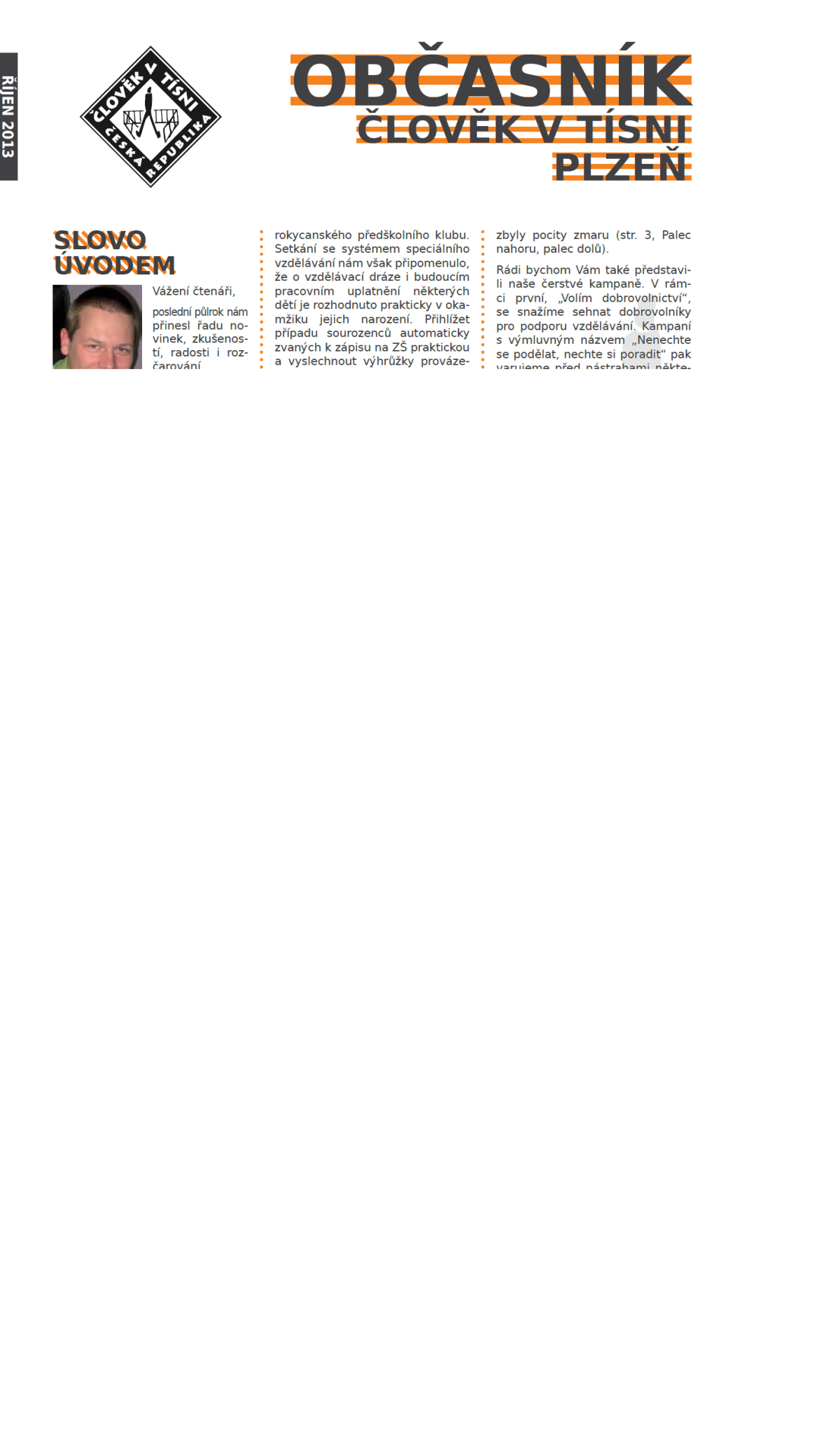 Občasník - říjen 2013