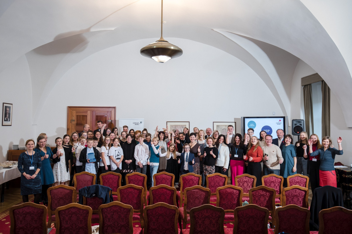 Devíti školám jsme předali Ceny inspirace Světové školy