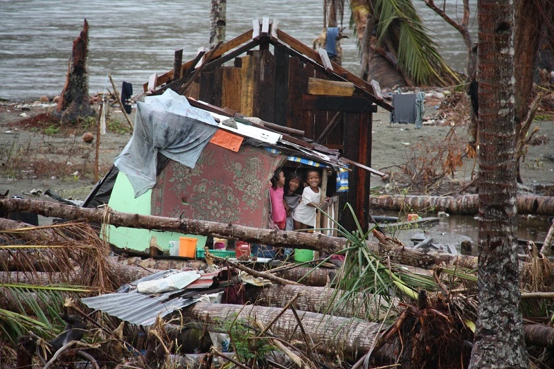 Guiuan - město smetené vlnou