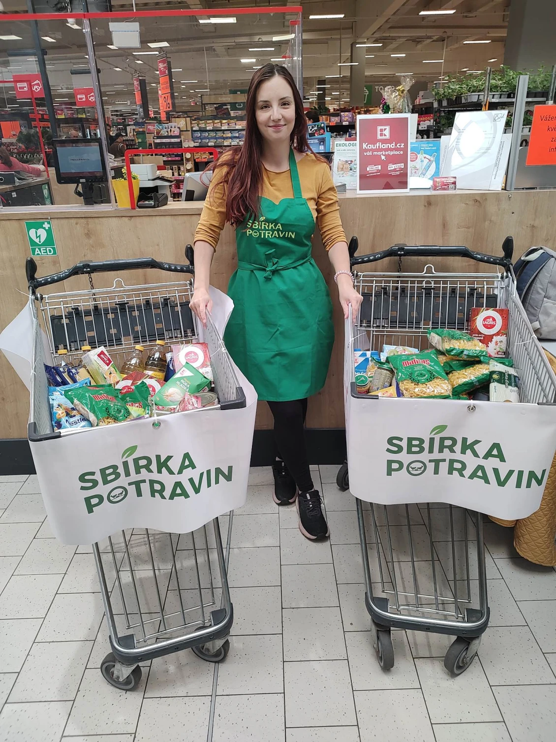 Sbírka potravin 22.4.2023 Přerov
