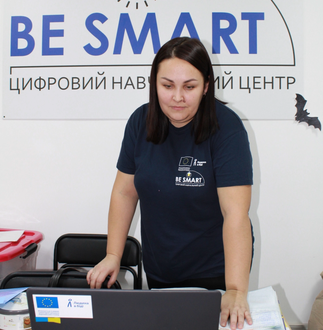 Kateryna Leonenko, organizátorka Be Smart vyučování 