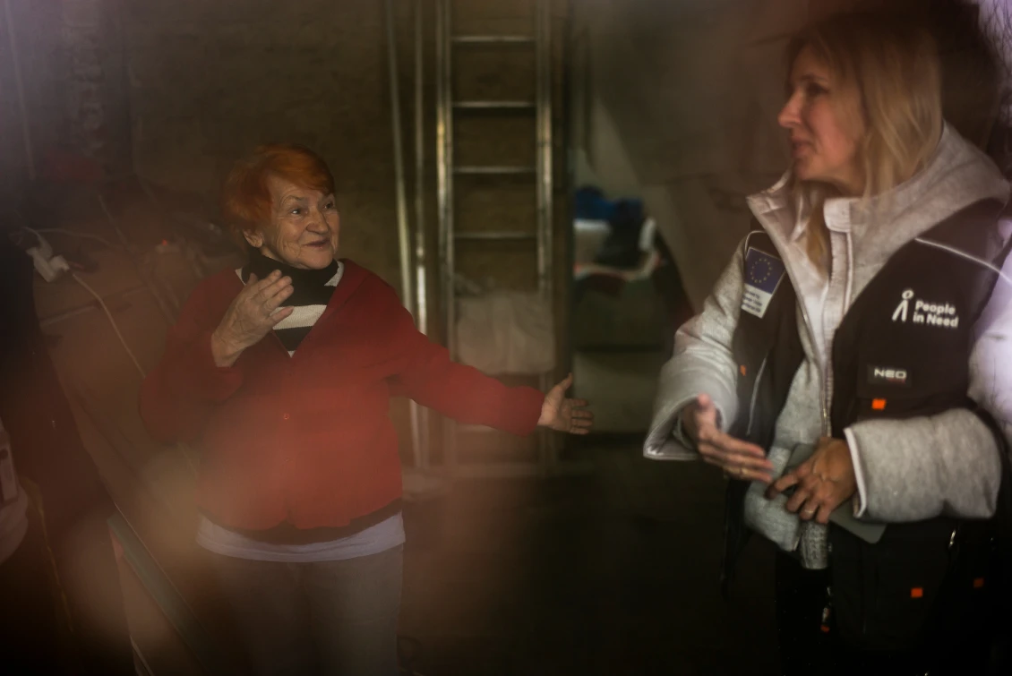 Svitlana, obyvatelka Charkova
