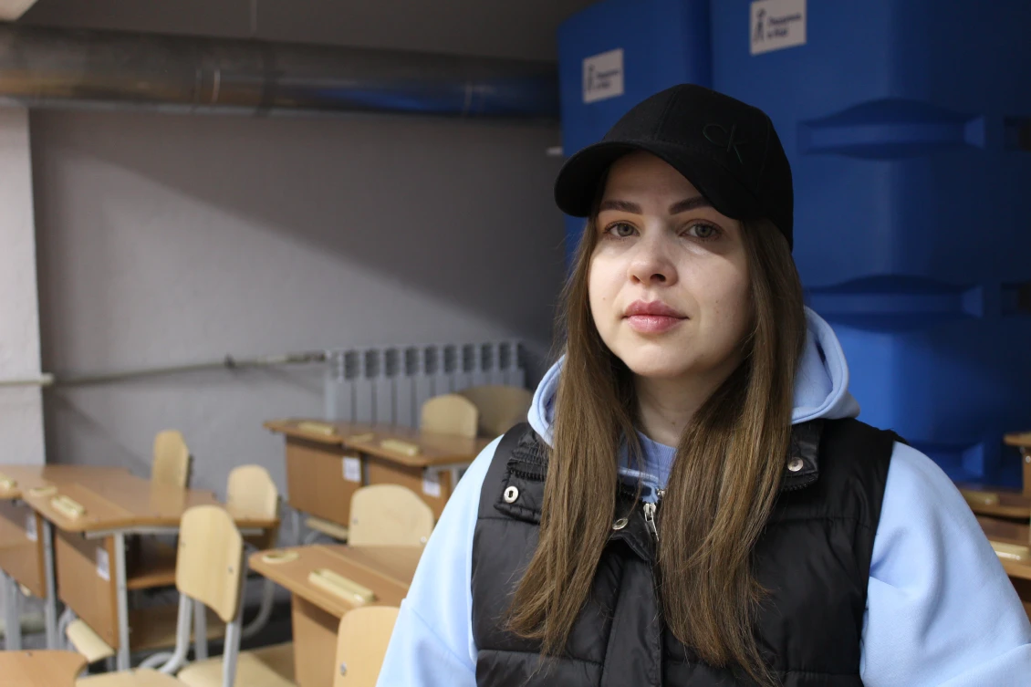 Julia Babina, bývalá studentka gymnázia 