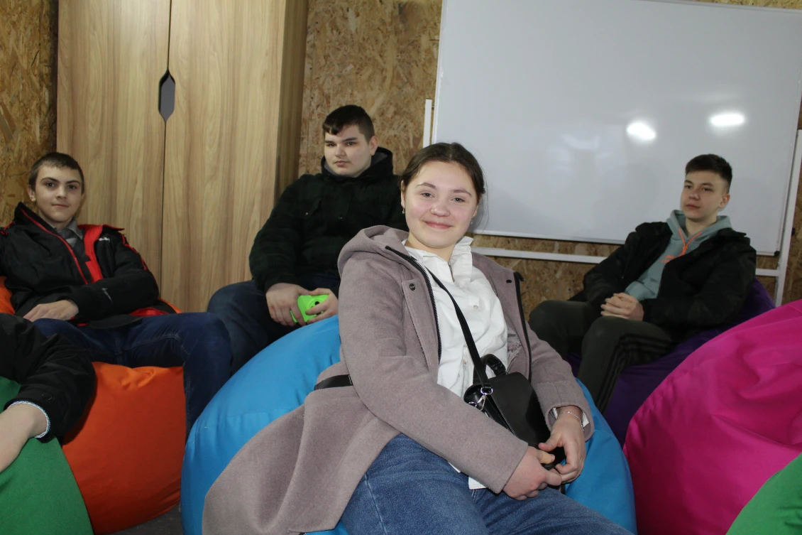 Maryna je studentkou gymnázia 121 