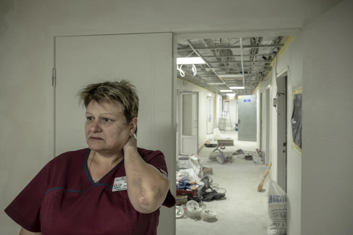 Renovace nemocnice stále pokračuje