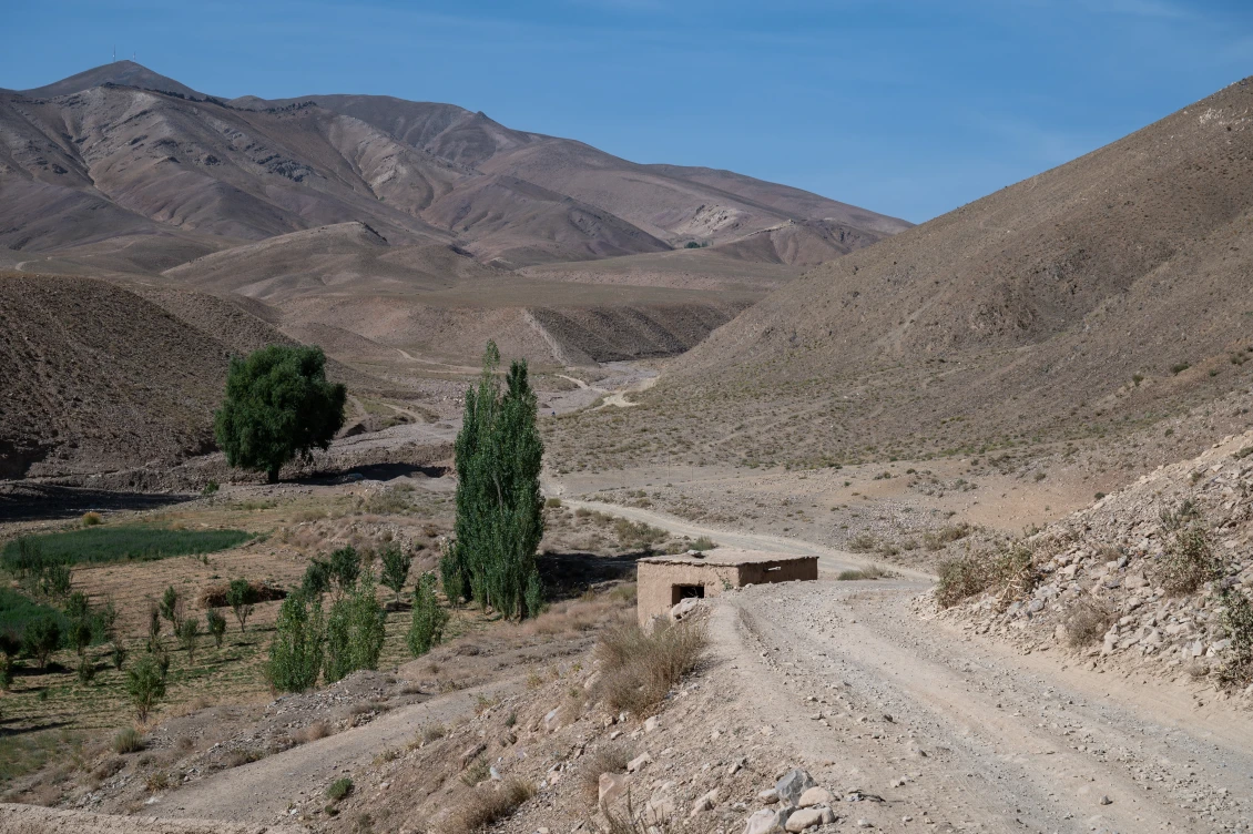 Afghánská krajina postižená dlouhodobým suchem.