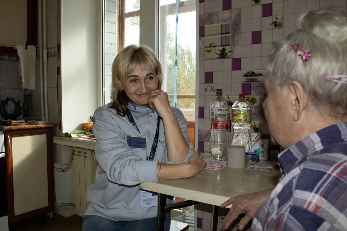Nataliia a Valentyna plánují další setkání.