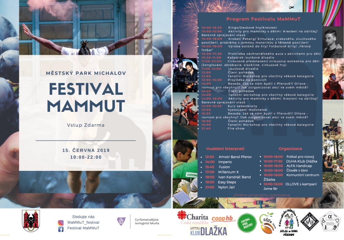 Festival MaMMuT - plakát, program