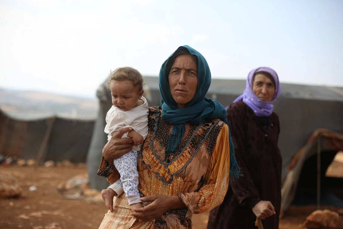 Basha is one of 669,000 people living in camps in Idlib, who would be particularly affected by aid being blocked at the Syrian borders