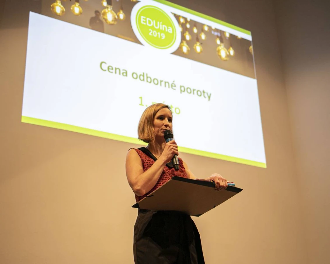 Veronika Endrštová a Největší přání - 1. místo v ceně EDUína 2019