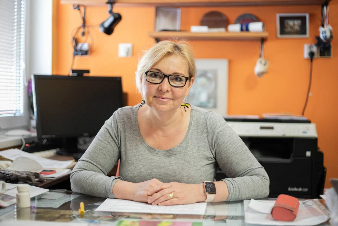 Martina Hanzalová, ředitelka ZŠ Mohylova