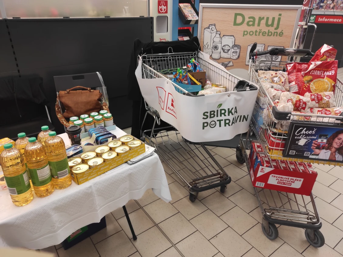 Sbírka potravin 23. 4. 2022 Jeseník