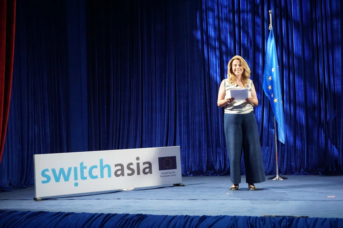 H.E. Axelle Nicaise, velvyslankyně a vedoucí delegace EU v Mongolsku. 